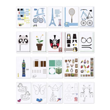 SONGTIY 3D Printing Drawing Book for Kids 8+