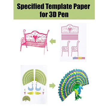 SONGTIY 3D Printing Drawing Book for Kids 8+