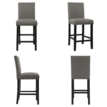 Stylish DAGONHIL 24" Bar Stools Set of 4 for Any Occasion