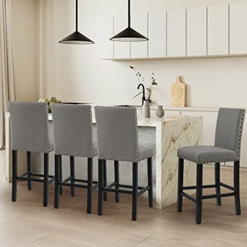 Stylish DAGONHIL 24" Bar Stools Set of 4 for Any Occasion