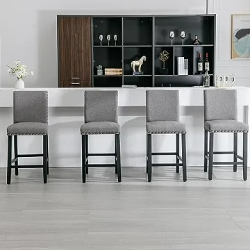 Stylish DAGONHIL 24" Bar Stools Set of 4 for Any Occasion
