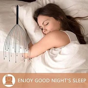 Svjetiq 2 Pack Head Massager Scalp Massager 20 Fingers Handheld Head Massager Scalp Stress Relax for Deep Relaxing, Stocking Stuffers and Gadgets for Men