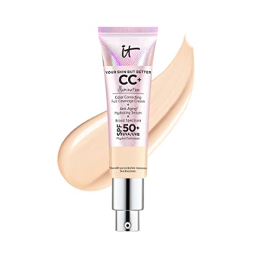 IT Cosmetics CC+ Cream Illumination - Full Coverage, Hydrating & SPF 50+