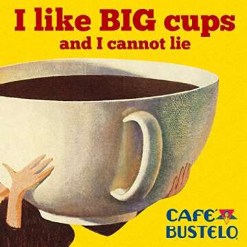 Cafe Bstelo Cafe Bustelo 22oz Plastic Jug Espresso Ground Coffee, Dark Roast