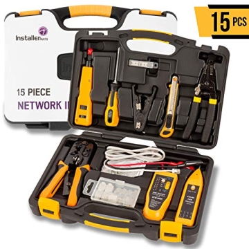InstallerParts Network Tool Kit - All-in-One 15 In 1 Set