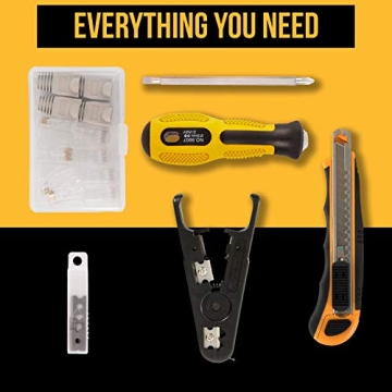 InstallerParts Network Tool Kit - All-in-One 15 In 1 Set