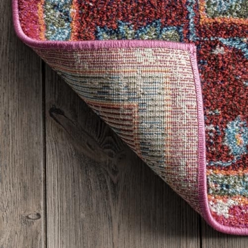 Durable nuLOOM Corbett Vintage Bohemian Rug 3x5 Multi