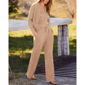 BTFBM Women's 3 Piece Tracksuits - Stylish & Comfy Loungewear
