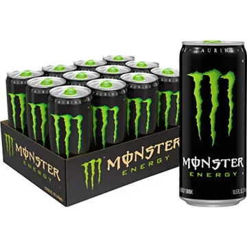 Monster Energy Drink, Green Original - 12 Pack of 10.5 Fl Oz