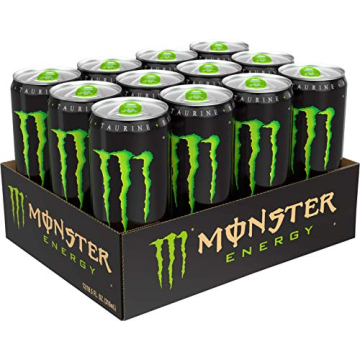 Monster Energy Drink Green Original 12 Pack 10.5 Fl Oz