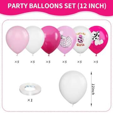 Vibrant Cowgirl Balloons for Joyful Celebrations