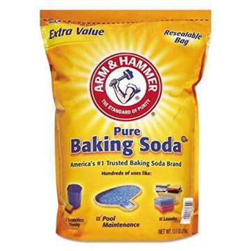 Versatile Arm & Hammer Baking Soda, 13.5 lb Bag - Eco-Friendly Cleaning Power