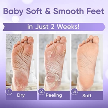 Celor Foot Peeling Mask for Soft, Smooth Feet (2 Pairs)