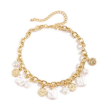 Asphire Punk Cuban Link Choker Necklace for Women