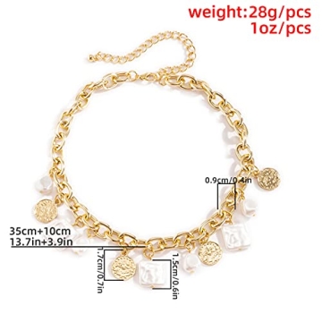 Asphire Punk Cuban Link Choker Necklace for Women