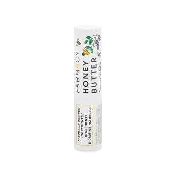 Farmacy Beeswax Lip Balm - Honey Butter Moisturizing Lip Care + Chapped Lip Treatment - Enriched wit...