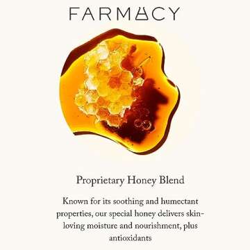 Farmacy Beeswax Lip Balm - Honey Butter Moisturizing Lip Care + Chapped Lip Treatment - Enriched with Cupuaçu + Cocoa Butters, Proprietary Honey Blend and Vitamin E to Nourish, Soften + Heal (3.4g)