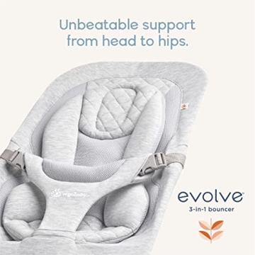 Ergobaby Evolve 3-in-1 Bouncer Seat for Babies and Toddlers