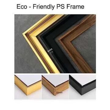 ARTLAND Canvas Prints Modern Abstract Wall Decor Water Flow Shape Contemporary Pink Gold Marble Pattern Wall Art for Living Room Bedroom Gallery Wrapped Ready to Hang 20x40 inches