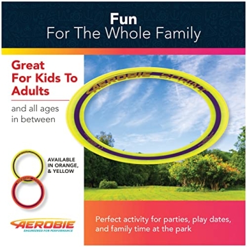 Aerobie Sprint Ring - Ultimate 10-Inch Flying Disc for Outdoor Fun