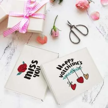 RLAVBL 13x10x3 Shipping Boxes Set of 25, White Corrugated Cardboard Box for Packing, Mailing, Business