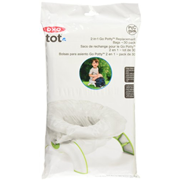OXO Tot 2-in-1 Go Potty Refill Bags - 30 Pack for Easy Potty Training on the Go!
