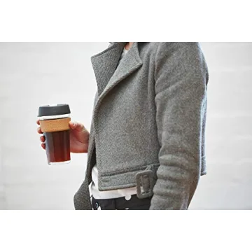 KeepCup Brew - Cork Edition Glass Reusable Cup 454ml