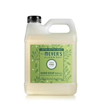 MRS. MEYER'S CLEAN DAY Liquid Hand Soap Refill - Iowa Pine Scent (33 oz)