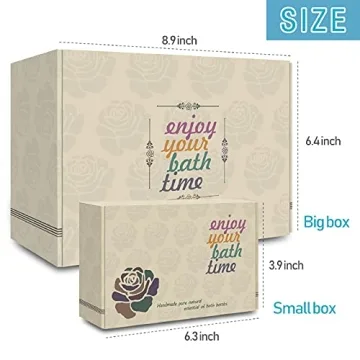 INTEYE Organic Bath Bombs Gift Set with 24 Handmade Fizzies