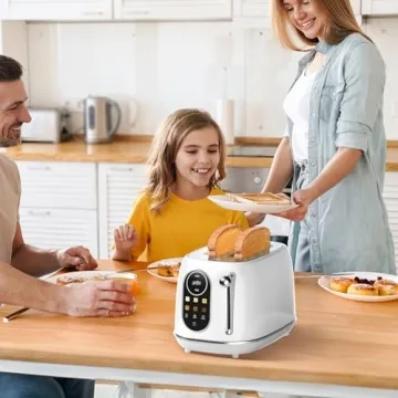 Keenstone Smart Touch Toaster with Retro Design and Functions