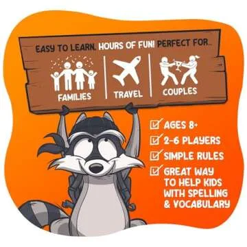 Shenanigrams! – The Mega-Mischievous Word Game! A Super Fun & Fast Family Party Game for Kids, Teens & Adults - Great for Travel, Couples & Family Board Games Night