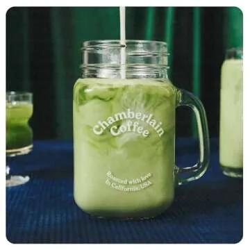 Chamberlain Coffee Cold Brew Mason Jar - Stylish & Eco-Friendly