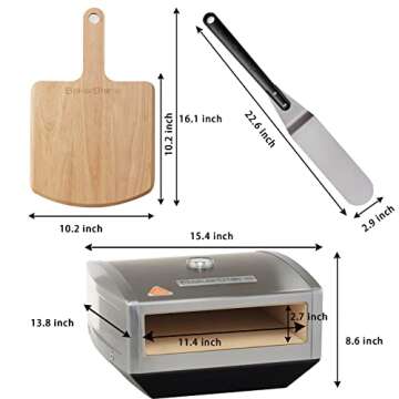 BakerStone Gas Stove Top Oven for Artisan Pizza