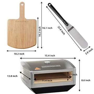 BakerStone Gas Stove Top Oven for Artisan Pizza