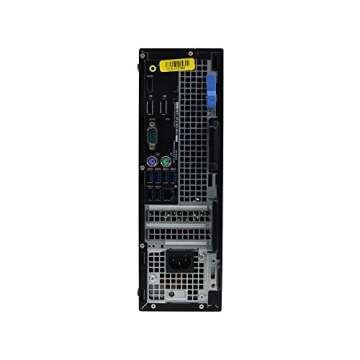 Dell OptiPlex 7050-SFF Intel Core i5-7500 3.4 GHz, 16GB RAM, 256GB Solid State Drive, DVDRW, Windows 10 Pro 64bit (Renewed)