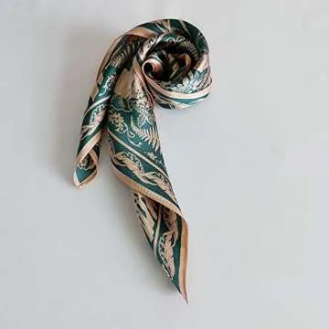 FONYVE Silk Scarf for Women - Elegant & Versatile Accessories