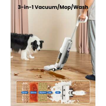Proscenic F10 Pro Cordless 3-in-1 Vacuum Mop Cleaner