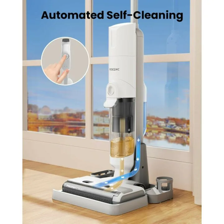 Proscenic F10 Pro Cordless 3-in-1 Vacuum Mop Cleaner