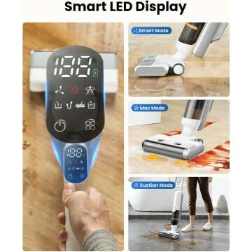 Proscenic F10 Pro Cordless 3-in-1 Vacuum Mop Cleaner