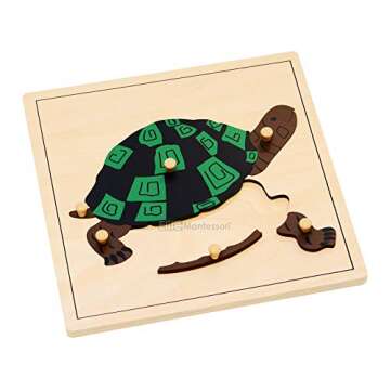 Elite Montessori Turtle Puzzle for Educational Exploration