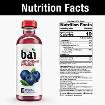 Bai Flavored Water Variety Pack - Refreshing Hydration
