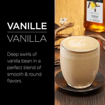 1883 Vanilla Syrup for Delicious Hot & Iced Beverages