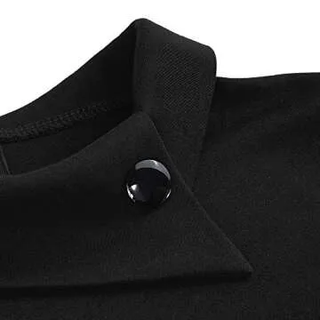 HOMEYEE Women's Retro Pleated Bodycon Work Office Pencil Dresses B574