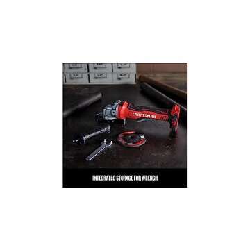 Craftsman V20 Angle Grinder - Powerful Brushless Tool
