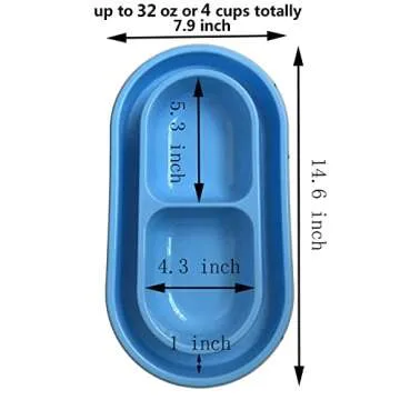 Ant Away Cat Dog Pet Food Bowl for Ant Prevention