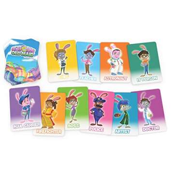 Arizona GameCo Easter Bunny Old Maid Card Game - a Fun Easter Game for Kids Ages 4-8 - Makes a Great...