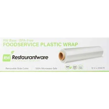 Restaurantware 2000 Feet Cling Wrap with Removable Slide Cutter