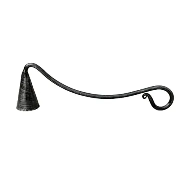 Living Ideas Hand Forged Candle Snuffer - Wrought Iron with Antique Finish