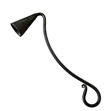 Living Ideas Hand Forged Candle Snuffer - Elegant & Safe Home Accessory
