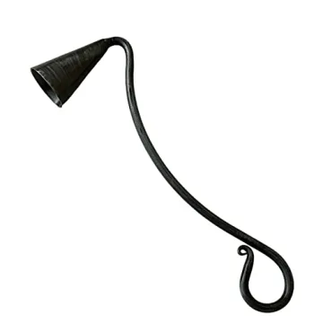Living Ideas Hand Forged Candle Snuffer - Elegant & Safe Home Accessory